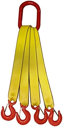 4-Legs Bridle Sling 6' length 2" Nylon Web Material