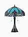 Chloe Lighting CH16780VG16-TL2 Amor Tiffany-Style Victorian 2 Light Table Lamp with Shade, 21.5 x 16 x 16