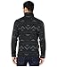 THE NORTH FACE Men's Gordon Lyons Novelty 1/4 Zip, TNF Black California Geo Stripe Print, L