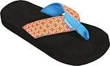 Tidewater Sandals Women's Nautical Light Blue Flip Flop
