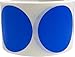 Blue Color Coding Labels Round Circle Dots 2 Inch 500 Total Adhesive Stickers