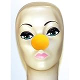 Goshman Yellow Foam Clown Noses (1 5/8