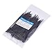 eBoot 100 Pack 8 Inch Self-locking Nylon Cable Ties, Black