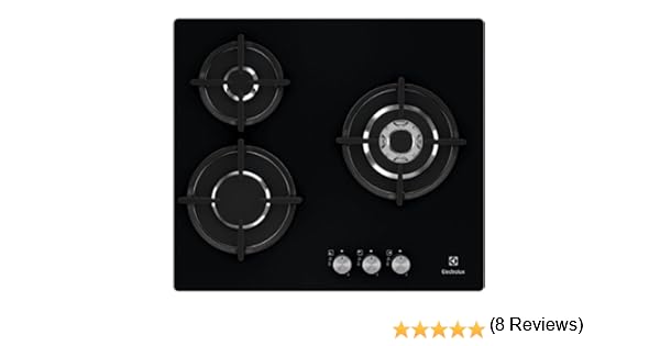 Electrolux EGT6633NOK Integrado Encimera de gas Negro hobs - Placa ...