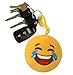 Emoji Universe: Talking Emoji Backpack Clips, Keychains; Plush Keychain Makes FUNNY SOUNDS! (4-Pack)