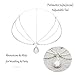 Barogirl Head Chain Wedding Rhinestones Boho Bridal Headpiece for Women