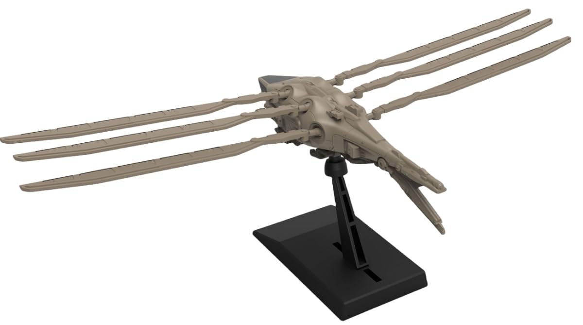 HiPlay Meng Plastic Model Kits: Harkonnen Ornithopter, Glue-Free Color Separation Assembly Collectible Figures (MMS-014)
