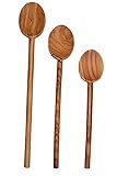 Scanwood Olive Wood Spoon (3 Cooking Spoon Set 10