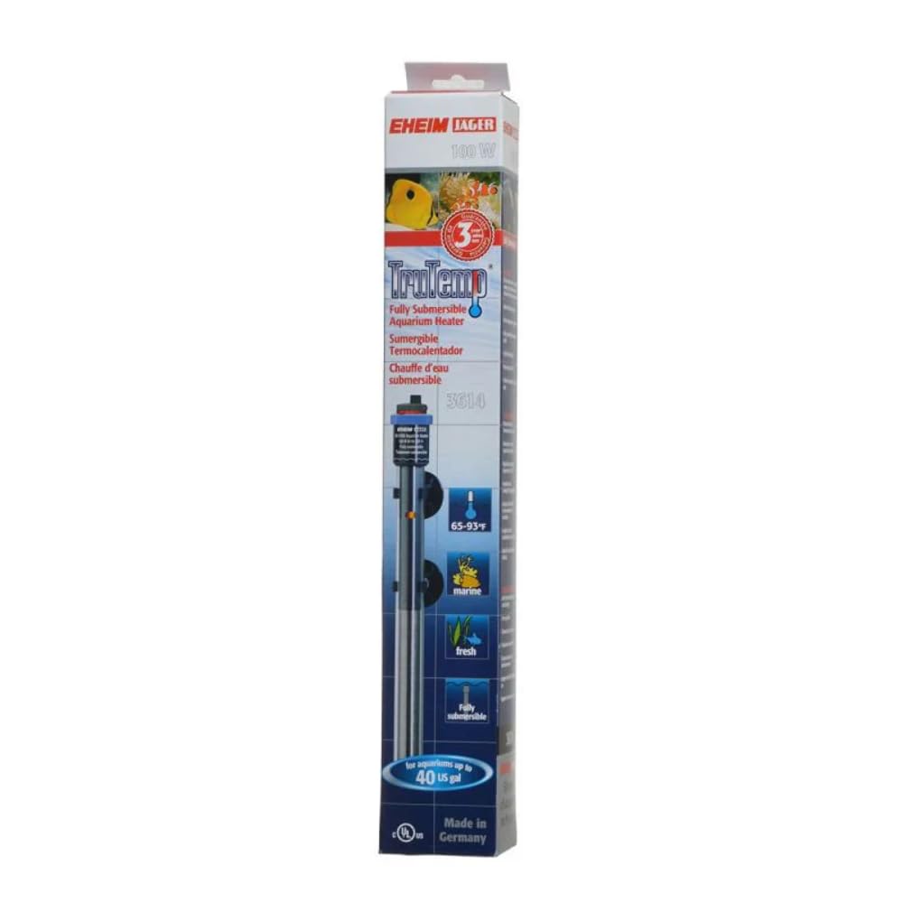 Photo 1 of EHEIM Jager Aquarium Thermostat Heater 100W ( Pack of 1)