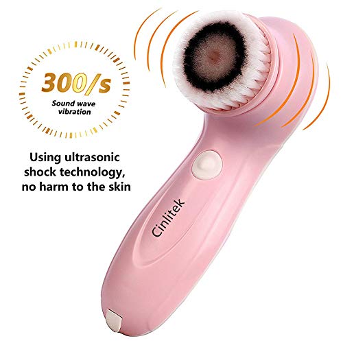 Face Cleansing Brush, 3 in 1 Electric Rotating Facial Cleansing Brush