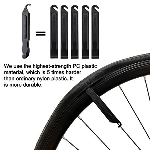 DMLNN 20 Inch Inner Bike Tubes Plus Tire Repair Kit, Replacement for 20x1.75/1.95/2.10/2.125