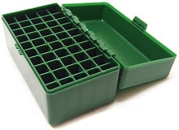 Caja porta munición 223 R, calibre de plástico: Amazon.es: Deportes y aire libre