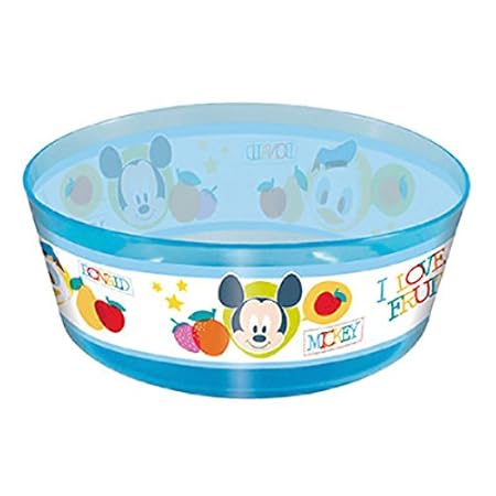Diseño de Mickey y sus amigos-Cuenco de bebé para microondas ...