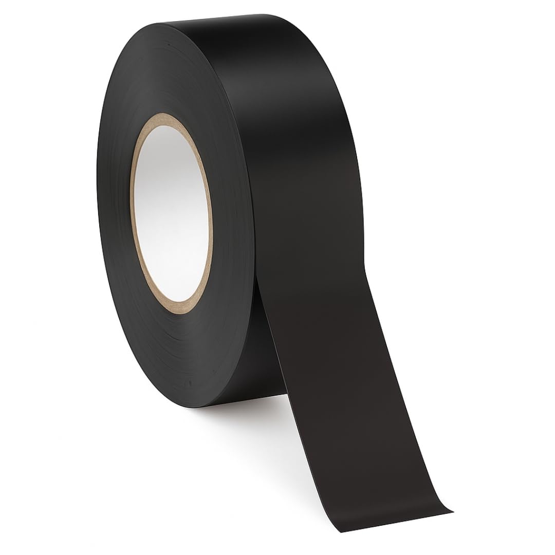 Photo 1 of ?Newhouse Electric 3/4-in. x 60 ft. Black Electrical Tape Roll ELCTTP-60FT-BK, Black Vinyl Insulation Tape for Electrical Wire Sheathing Rated for 600V and up to 176 Degrees F