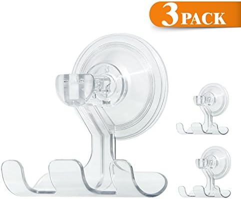 Hooks Hangers Alanda Ultra Durable Adhesive Clothes Hooks Traceless Hooks Smooth Wall Waterproof and Oilproof Muti-purpose Hooks Bathroom Hangers 3 Pack 3 Hooks