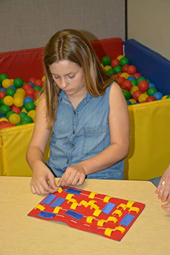 HandiThings DP Dolphin Playground Toy, Red, Blue, Yellow, One Size
