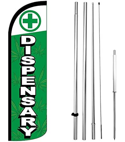 Boba Premium Windless Polyknit Feather Flag (3 x 11.5 feet