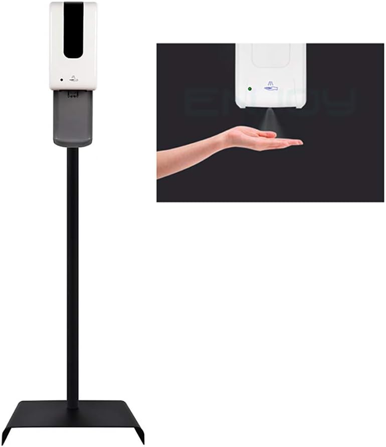 PeiQiH Portable Hand Sαnitizêr DiŠinfêctαnt Dispenser With Floor Stand,automatic Touchless Soap Dispenser,wall-mounted,office Hospital School Mall Restaurant A 1200ml/40oz