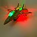F16 Military Fighter Jet Bump & Go Action Airplane Toy with Flashing Lights & Sounds, Brand New In Box