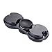 DSSY Metal Hand Cube Spinner High Speed EDC Fidget Toys for Relieving ADHD, Anxiety, Stress and Boredom (G Black)