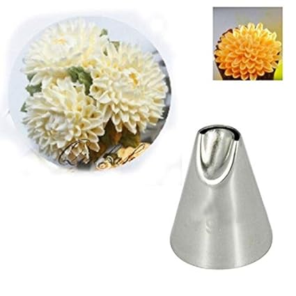 Buy Shrinika #79 Chrysanthemum Stainless Steel Cake Tips Decorating Nozzles  Online at Low Prices in India - Amazon.in