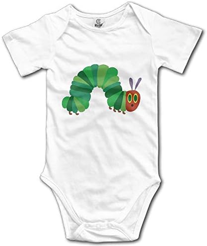 Baby Boys Girls Short Sleeve The Very Hungry Caterpillar Bobysuit