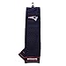 Team Golf NFL New England Patriots Embroidered Golf Towel Embroidered Golf Towel, Checkered Scrubber Design, Embroidered Logo