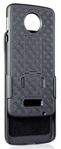 Designed For Motorola Moto G 5G 2024 Case With Belt Clip Holster, Built-in Screen, Anti-Drop, Shockproof, With Kickstand, Heavy Duty Protection (Camo - Foto 2