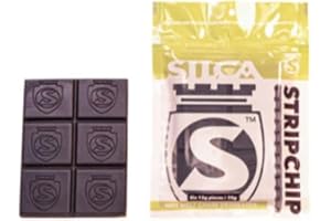 SILCA StripChip Hot Melt Wax Bike Chain Degreaser - 6 Individual Chips, 12g Each - Wax Additive Fully Cleans 6 New Bicycle Chains, Factory-Greased to Race-Ready in 10 Minutes