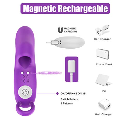 5 Vibration+Stimulation+PALOQUETH+Rechargeable+Waterproof