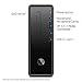 HP Slim Desktop Computer, AMD A4-9125, 4GB RAM, 1TB Hard Drive, Windows 10 (290-a0030, Black)thumb 1