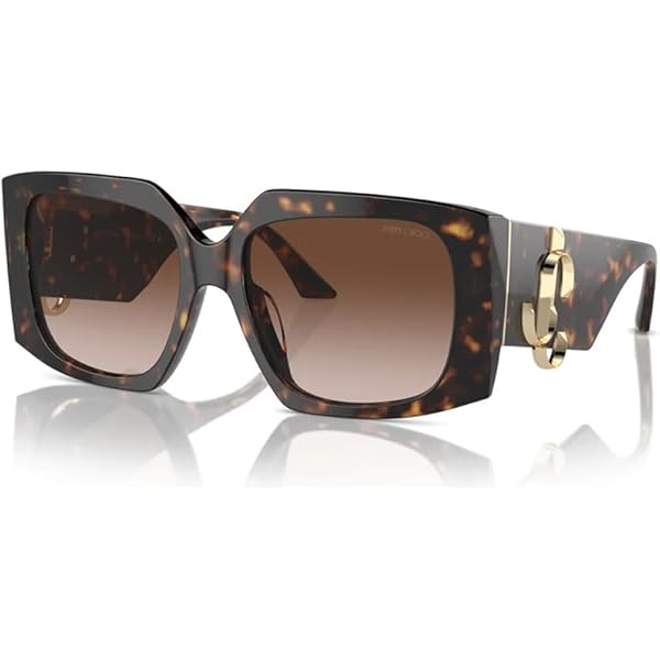 Amazon.com: JIMMY CHOO JC 5006U Black/Dark Grey 55/17/140 women