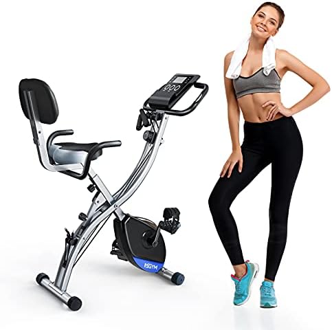 MGYM Folding Exercise Bike, Magnetic 