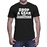 HAASE UNLIMITED Mens Drop A Gear And Disappear T-shirt