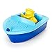 Green Toys Launch Boat, Blue - Pretend Play, Motor Skills, Kids Bath Toy Floating Vehicle. No BPA, phthalates, PVC. Dishwasher Safe, Recycled Plastic, Made in USA.