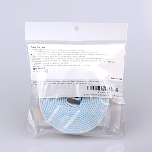 by.RHO Condensation Drip Absorbent Tape Self Adhesive Moisture Trap 9.8