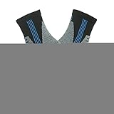 Ankle Quarter Socks,MUSCLE WAY Cushioned Sport Hiking/Running Socks 1/3/6 Pairs