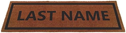 Extra Large Custom Doormat with Border