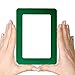 WANGHUI De Dazzle Set of 5 Colorful 4x6 inch Magnetic Refrigerator Photo Picture Frames. Includes Yellow, Orange, Light Blue, Pink, and Green.