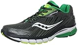 Saucony Men's Ride 6 Running Shoe,Grey/Green/Citron,11.5 M US