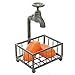 Lily's Home Vintage Rustic Bar Soap or Kitchen Sponge Holder, Basket Style with Country Design Crafted from an Old Spigot and is Ideal for Any Whimsical Décor Style, Green Patina