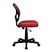 Flash Furniture Neri Low Back Red Mesh Swivel Task Office Chair