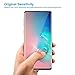 Tempered Glass Screen Protector for Galaxy S10,[Touch Sensitive][Case Friendly] [2 Pack] [Designed for Ultrasonic Fingerprint],Compatible for Samsung Galaxy S10-black