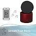 Adaptive Sound Technologies Lectrofan Micro 2 Sleep Sound Machine and Bluetooth Speaker with Fan Sounds, Red
