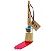 1st Place Chalk & Wax Natural Bristle Brush Set - Round Brush, 2 Piece Brush Set & 4