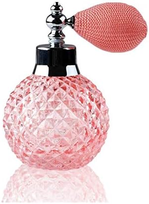 AFTWLKJ 100mlビンテージクリスタル香水瓶スプレーアトマイザーガラスボトルレディプレゼント (Color : Pinnk A)