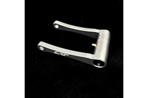 GOODELY CRF300L Lowering Link Rear Drop Link Compatible With CRF 300L RALLY 2021 2022 2023 2024 2025 Motorcycle Suspension Linkage (Silver)