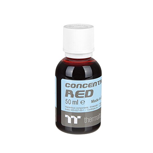 Thermaltake TT Premium Transparent Concentrate Dye 50ml Red CL-W163-OS00RE-A