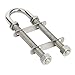 Amarine-made Stainless Steel Marine Boat Stern Bow Eye Tie Down U Bolt -1/2