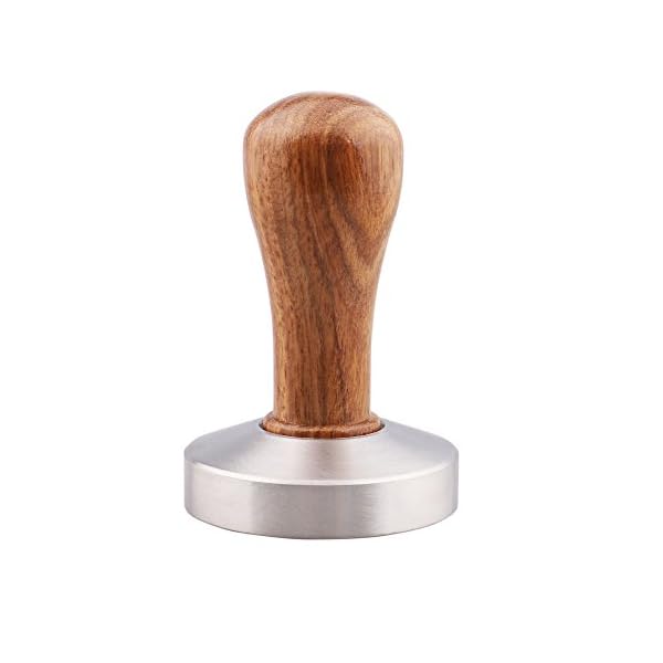 omgogo Edelstahl Kaffee Tamper 51 mm Barista Espresso Boden Coffee Bean Press